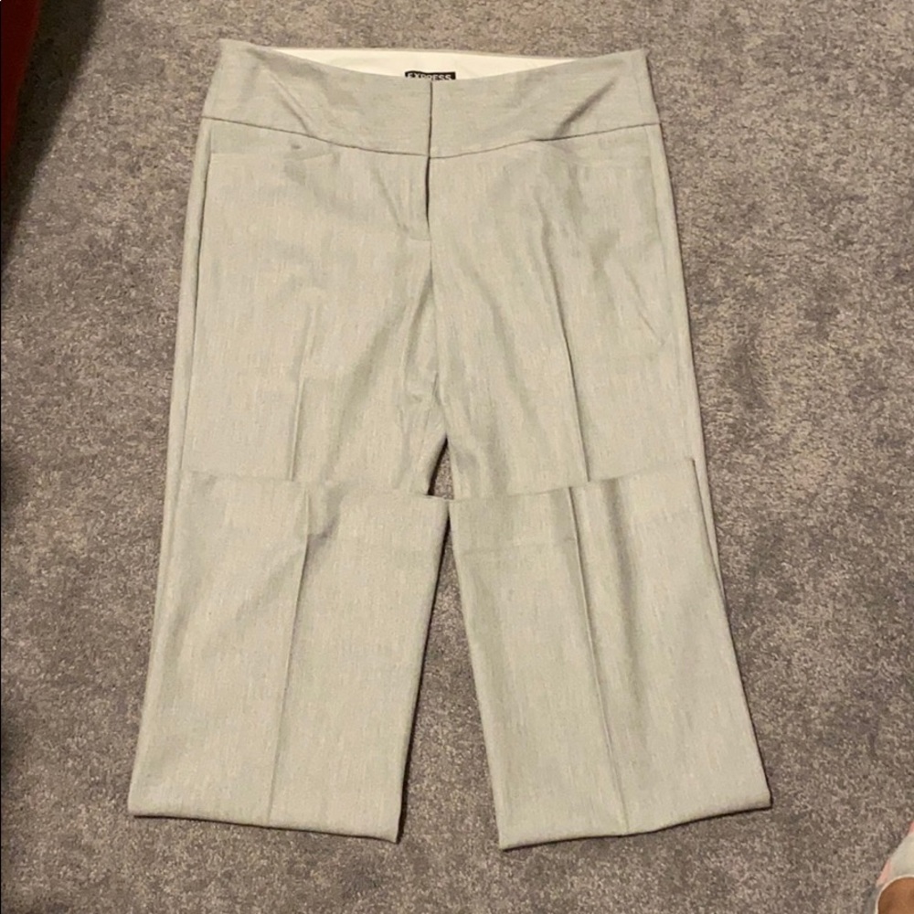 Express Editor Light Gray Slacks - image 2